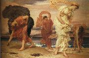 Lord Frederic Leighton The Syracusan Bride leading Wild Animals in Procession to the Temple of Diana oil
